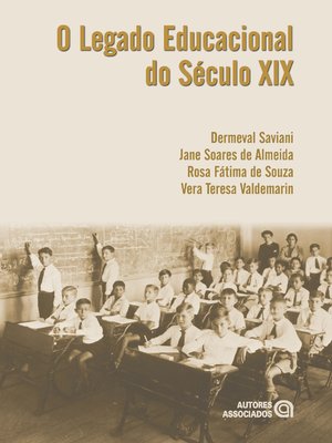 cover image of O legado educacional do Século XIX